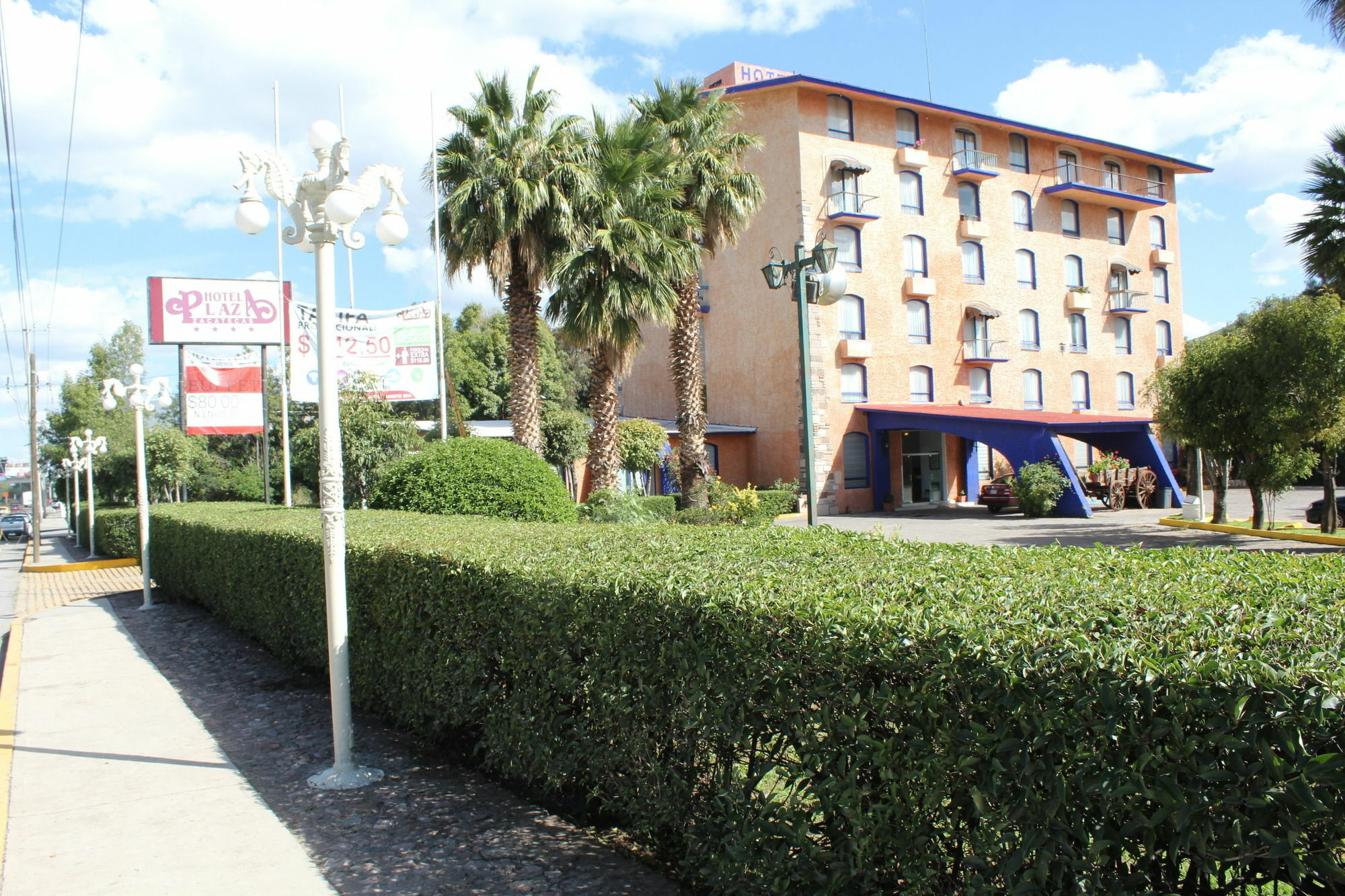 Hotel Plaza Zacatecas Guadalupe  ภายนอก รูปภาพ